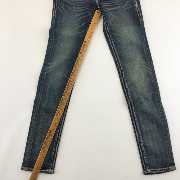 Rock Revival Lucille Skinny Stretch Jeans Womens 28 - Picture 12 of 12